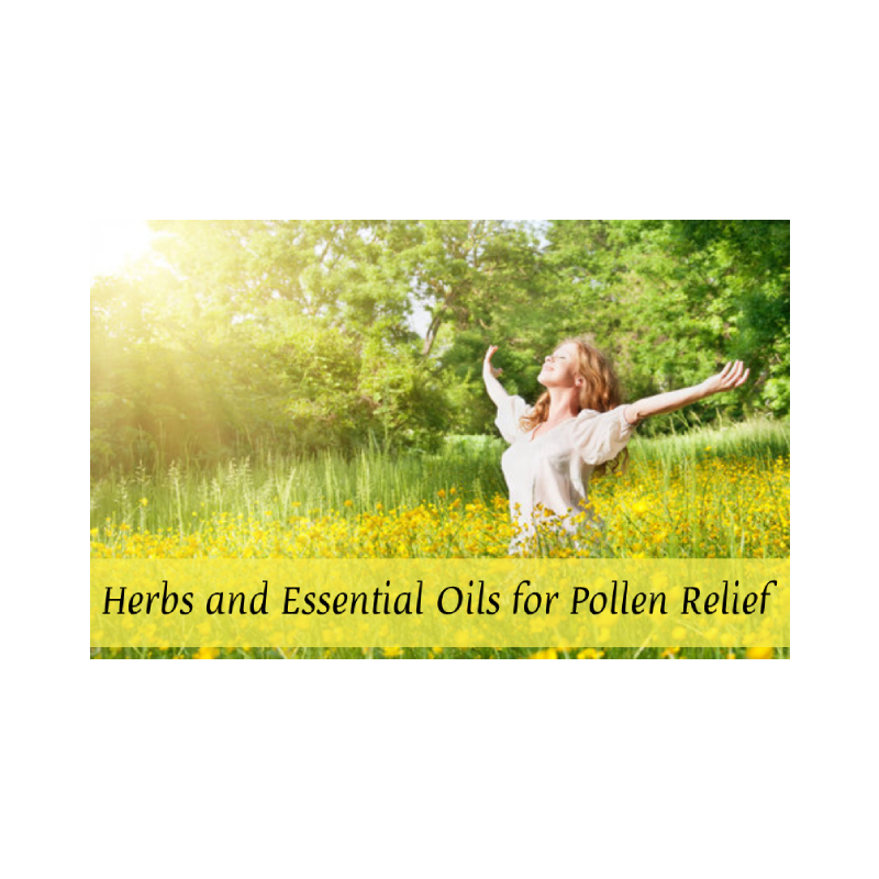 Herbs & Essential Oils for Pollen Relief with Kristie Miller, MH, CA